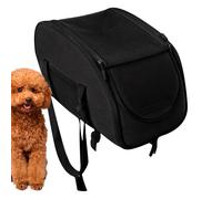Dog Seat for Car, Dog Transport Bag with Safety Belt for Car, Lightweight Transport Box for Puppies, Travel, Taxi, Trips, Outdoor, On the Go Everyday