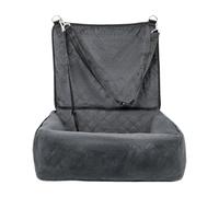 Dog Seat For Car, Secure And Stable Design, 61x51x51cm, Travel Safety Per Car Bed, Elevated Cushion Fits In Front/back, Comfortable Materia Skin-Friendly, For Front And Backseat Use