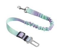 Dog Seatbelt for Car | Nylon Removable Dog Car Seat Belt - Adjustable Elastic Buffer Pet Supplies Shockproof Retractable Vest Harness with Buckle for Large Medium Breed