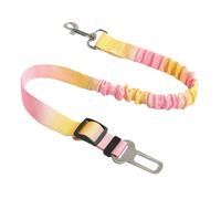 Dog Seatbelt for Car | Nylon Removable Dog Car Seat Belt,Nylon Vest Harness with Buckle Retractable Elastic Buffer Pet Supplies for Road Trips Auto Truck