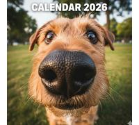 Dog Selfies 2026 Calendar: A Funny 12-Month Square Planner Featuring Canine Bloopers
