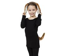 Bristol Novelty DS155 Dog Set | Pack of 1 | Child Ears and Tail, Unisex, Brown, One Size