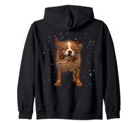 Dog Shaking s Shaggy Pup Shake s Drip Dry Dog Zip Hoodie
