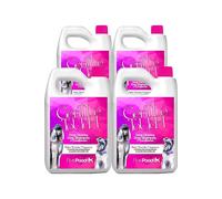 Dog Shampoo Baby Powder Fragrance for Sensitive Skin 4 x 5L Pretty Pooch Pink One Size