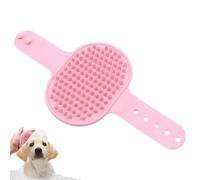 Dog Shampoo Brush - Adjustable Handle Dead Hair Removal Relaxing Massage | Massager Brush for Dogs and Cats - For Long or Short Hair Pets Daily Brushing in the Bathroom