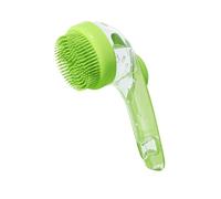 Dog Shampoo Brush, Dog Bath Brush, Bath Brush with Soap Dispenser, Shampoo Massage Bath Brush with Long Handle, for Daily Cleaning in the Shower
