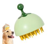 Dog Shampoo Brush - Dog Bath Scrubber - Silicone Grooming Pet Accessories Wash Shampoo Cleaning Comb for Large Doggy