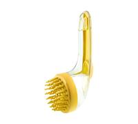 Dog Shampoo Brush | Gentle Pet Cleaning Bath | Kitten Massage Grooming Scrubber with Soap Dispenser for Pets Puppies Home Groomers Travel Swimming Pool Beach