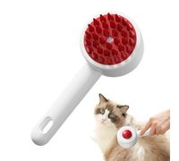 Dog Shampoo Brush Grooming Brush for Cats | Massage Comb with Spray for Dogs, Cats, Puppies and Kittens for Bai