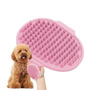 Dog Shampoo Brush, Grooming Comb Grooming Brush Dog Wash Brush with Soft Massaging Bristles, Suitable for Long and Short Hair, For Cats, Kittens, Dogs, Puppies, Washing, Dou