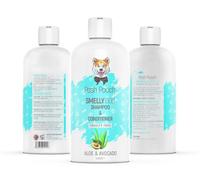 Dog Shampoo & Conditioner For Smelly Odours Naturally Derived Avocado & Aloe Infused Fragrance Deep Cleaning Deodorising 3 in 1 Natural Shampoo Reliving, Freshening & Soothing Dog & Puppy Shampoo