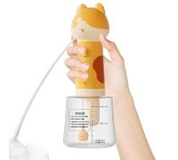 Dog Shampoo Sprayer - Cartoon Rechargeable Soap Dispenser for Pet Bathing - Automatic Shower Sprayer Supplies for Cat Bathtub Cleaning Toilet Kitchen Sink Bathroom