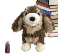 Dog Shape Animal Purse, Realistic Wallet Pouch, Compact Zippered Design, Faux Leather Material, Lightweight Accessory Bag, Fun Novelty Gift for Kids Boys Girls Travel Halloween Use