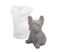 Dog Shaped Craft and Treat Mold Handmade Decorations Flexible Resin for Home Decors Project Shaped Silicone Mold