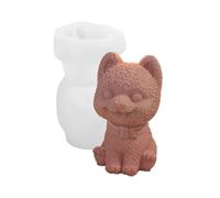 Dog Shaped Craft and Treat Mold Handmade Decorations Flexible Resin for Home Decors Project Shaped Silicone Mold