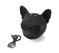 Dog Shaped Creative Speaker, Portable Dog Shaped Stereo Sound Music Player Bluetooth Wireless Speaker French Bulldog Gifts