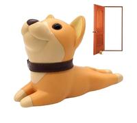 Dog Shaped Doors Stop Door Stopper | Anti Slip Door Stop Wedge | Adorable Puppy Shape Home Decoration Supplies for Business Dorm Shop Hotel Apartment Bedroom Restaurant Rental