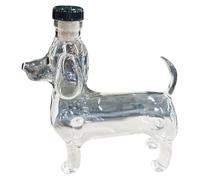 Dog Shaped Glass Bottle, Catching Bar & Home Decor, Solve Boring Drinkware Woes. Perfect for Lovers, Parties, Gifting. Leak Proof Seal, Cr (Clear, One Size)