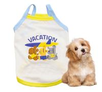 Dog Shirt | Medium Dog Clothes,Sleeveless Cute Stretchy Soft Cooling Cat Dress For Beach Camping Hiking Training Birthday Fashion Travel Sports