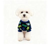 Dog Shirt Soft Breathable Pet T-Shirt Cute Style Short Sleeve Shirts Pet Tops Clothes for Kitten Puppy Small Medium Dogs Sea Dinosaur Star Designs