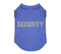 Dog Shirt Tee Shirts Puppy Summer Clothes Tank Top Vest Reflective SECURITY Sweat Shirt for Small dog Medium Cat Reflected Blue 3XL