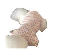 Dog Shirt Vest Pink Puppy Summer Clothes Thin Knitted Undershirt Chihuahua Bichon Girls Costume Flying Sleeves T-Shirt(White 3,M)