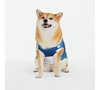 Dog Shirts Cute Elephant Sitting in The Moon with Little Bunny Printed Dog Clothes Soft Cotton Pet T Shirt Breathable Puppy Sweatshirt Apparel Outfit for Pet Dog (Xx-Large)