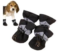 Dog Shoes, Anti-Slip Pet Shoes, Dog Rain Boots with Adjustable Drawstring, Soft Breathable Anti-Slip Paw Protector for Small Medium Dogs and Cats