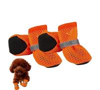 Dog Shoes, Breathable Mesh Paw Socks, Non-Slip Rain Boots for Dogs, for Use on Asphalt, Grass, Hikes, Outdoor and Indoor Areas as well as Hardwood