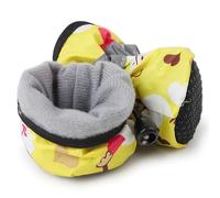 Dog Shoes Dog Shoes Summer Breathable Pet Foot Covers Waterproof Rain Boots Pattern Non-slip(A-pink,L)