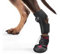 Dog Shoes for Hot Pavement, Breathable Dog Boots Paw Protectors | With Adjustable Strap, No Drop Foot Brace, Non-Slip Waterproof Sandals(B,L)