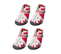 Dog Shoes Outdoor - 4PCS Breathable Walking Booties for Dogs | 5 Sizes Non Slip Rubber Mesh Dog Shoes | 1.89x2.52x2.52 Inches | Rugged Sole Paw Protectors for Hot Pavement & Winter Terrain