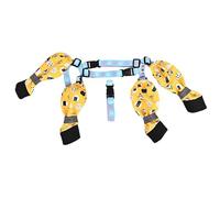 Dog Shoes - Suspender Shoes Protector for Dogs, Adjustable Paw Protector Booties, Dog Boot Leggings with Auxiliary Belt for Large and Small Dogs