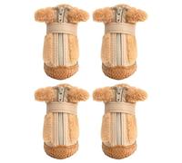 Dog Shoes - Winter Dog Boots, Puppy Paw Protectors | High Value Anti Slip Winter Wool Dog Boots, High Qualityy Small Dog Shoes Winter Plush Keep Warm poodle Shoes For Small Dog