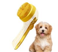 Dog Shower Brush, Brush with Long Handle and Soft Bristles, Pet Bathroom Accessories for Conditioner for Long and Short Hair for Bathing and Showering for Home and On the Go