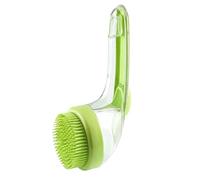Dog Shower Brush - Silicone Soft 18 x 7 cm | Grooming Tool with Soap Dispenser Deep Cleaning Massage for Long Short Hair | Pet Bath Massage Brush Puppy Kitten Cat Indoor