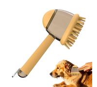 Dog Shower Brush Washing Grooming Massage Scrubber Shedding Medium Large