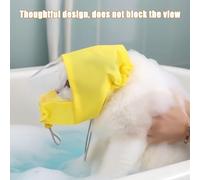 Dog Shower Ear Protector, Waterproof Pet Ear Cover with Elastic Fit, Comfortable Bathing Hood for Swimming Grooming Rainy Days Water Activities Vet Visits Spa Care Home Use Puppy Training