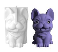 Dog Silicone Mold Cartoon Puppy Scented Making Crystal Epoxy Resin Molds Handmade Soap Wax Silicone Molds for Baking