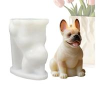 Dog Silicone Mold for Candle,3D Casting Mould - Concrete Craft Mould | for Plaster Artists Beginners Hobbyists Craft Lovers Home Events Workshop Studio Holiday