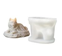 Dog Silicone Mould Silicone Mould - Functional Sturdy Durable Candle Mould Dog for Soap Concrete DIY Home Decoration Crafts Multipurpose Outdoor Indoor Utility Modern