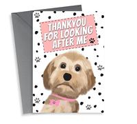 Dog Sitter, Thank You card from the Dog