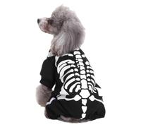Dog Skeleton Costume Funny Soft Comfortable Outfits