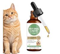 Dog Skin Care - 60ml Quick Absorbing Pet Coat Drop - Pet Hair Moisturizer Oil - for Small Medium Large Kitten Puppy Porch Balcony Garden Yard Traveling