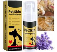 Dog Skin Care Spray,Pet Skin Treatment Spray,Soothing Solution for Itchy,Itch Relief Spray&Hot Spot Treatment,Relieves All/ergies,Skin Itching,Skin Dryness and Flaking Repair,Natural and Gentle