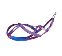 Dog Sled Harness Dog Running Harness Sport Work Out Skijoring Speed Training Dog Pulling Harness Husky Harness Sled Harness(Rose Red XL)
