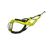 Dog Sled Harness for Large Work Dogs, Pulling Harness for Training, Weight Pulling and Canicross(Green,XL)