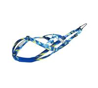 Dog Sledding Harness Dog Weight Pulling Harness,Speed Training,Work Out Dog Sled Harness for Medium,Large Dogs(Blue,M)