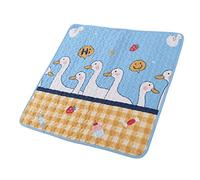 Dog Sleep Sleep Pad, Cartoons That Feed Convenient Pet Mat to Protect Wooden Floors to Protect Rugs (Rubber Duck Pattern XL)
