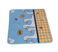 Dog Sleep Sleep Pad, Cartoons That Feed Convenient Pet Mat to Protect Wooden Floors to Protect Rugs (Rubber Duck Pattern XXL)